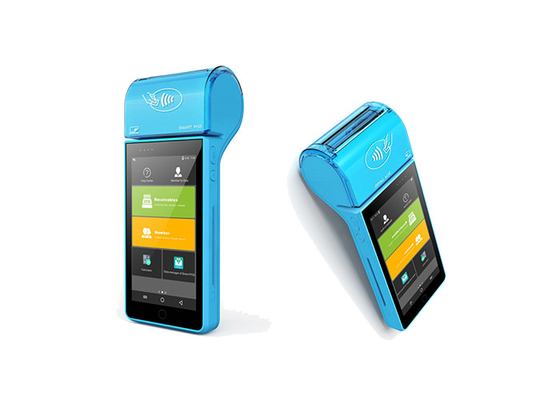 China 5,5 inch slimme handheld Android mobiele POS-terminal voor restaurant- / bankbetalingen leverancier