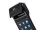 Android 11,0 Handbediende Minipos Systeem Mobiele POS-terminal met Printer &amp; QR Codelezer leverancier