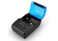Mini draagbare thermische printer met blauwe tanden Fotobonprinter met papiercabine van 58 mm x 50 mm leverancier